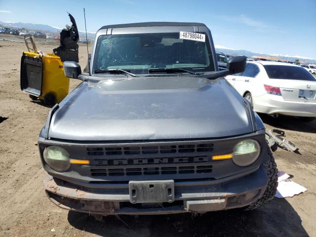 1FMEE5BP2MLB08358 - 2021 FORD BRONCO BASE GRAY photo 5