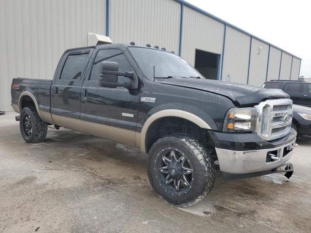 1FTSW21P85EC41944 - 2005 FORD F250 SUPER DUTY BLACK photo 4