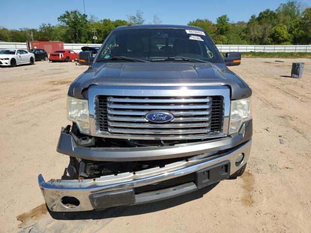 1FTFW1ET7BFC70361 - 2011 FORD F150 SUPERCREW GRAY photo 5
