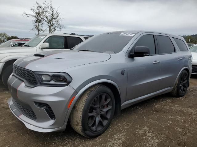 1C4SDJH9XMC757028 - 2021 DODGE DURANGO SRT HELLCAT SILVER photo 1