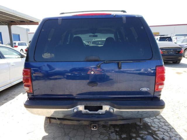 1FMFU18L7VLB09222 - 1997 FORD EXPEDITION BLUE photo 6