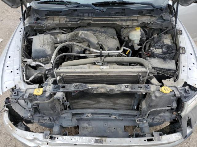 1C6RR6GT8FS721896 - 2015 RAM 1500 SLT SILVER photo 11