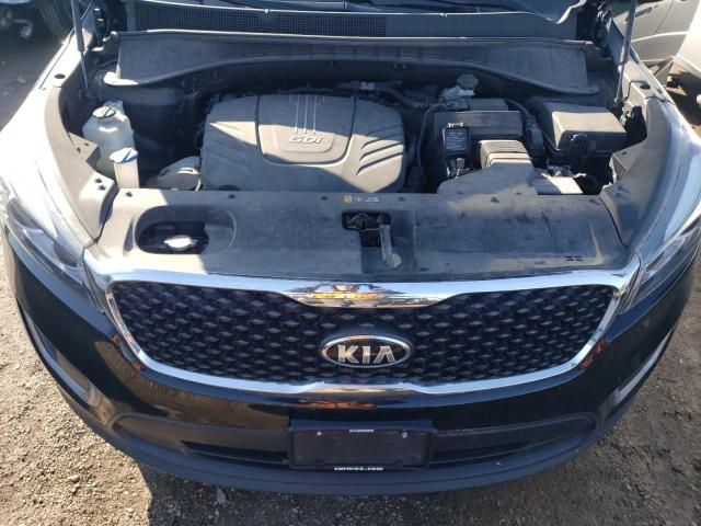 5XYPGDA54GG002057 - 2016 KIA SORENTO LX BLACK photo 11