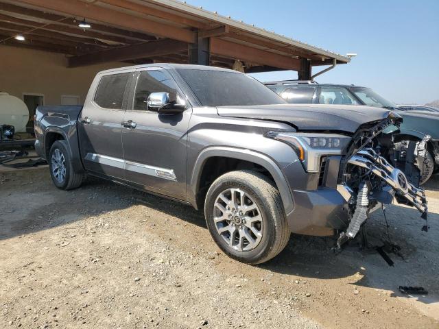 5TFMA5DB8PX077580 - 2023 TOYOTA TUNDRA CREWMAX PLATINUM ნაცრისფერი ფოტო 4
