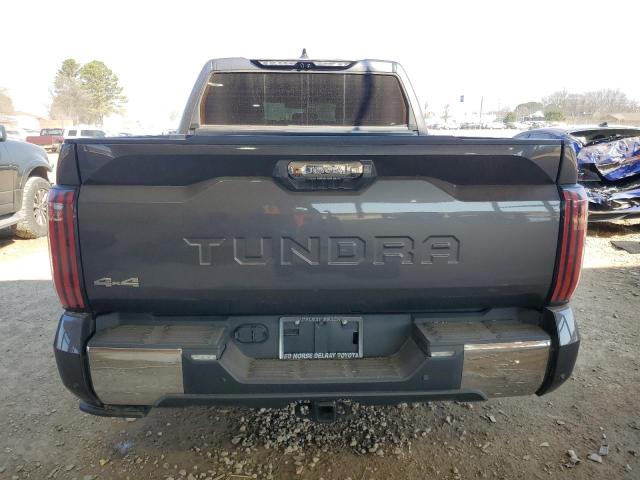 5TFMA5DB8PX077580 - 2023 TOYOTA TUNDRA CREWMAX PLATINUM ნაცრისფერი ფოტო 6