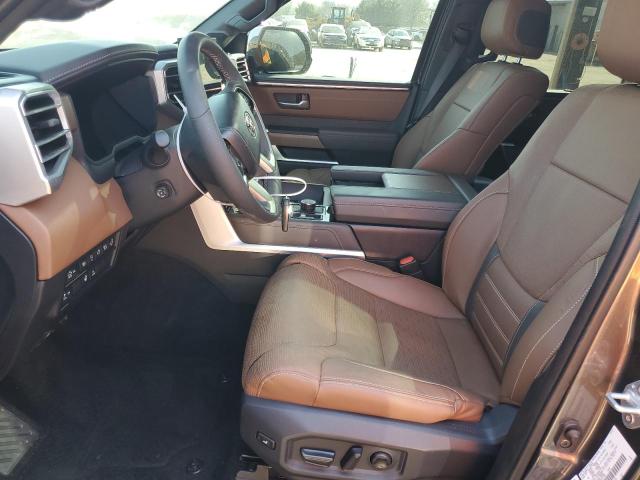 5TFMA5DB8PX077580 - 2023 TOYOTA TUNDRA CREWMAX PLATINUM ნაცრისფერი ფოტო 7