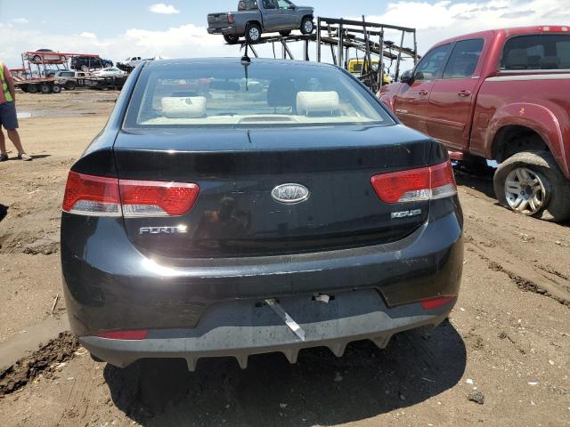 KNAFU6A20B5458416 - 2011 KIA FORTE EX BLACK photo 6