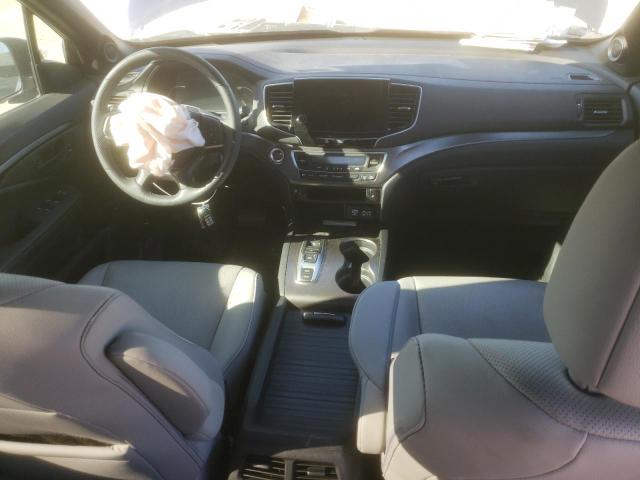 5FNYF7H50NB004407 - 2022 HONDA PASSPORT EXL BLUE photo 8