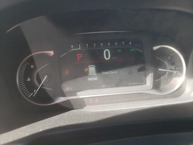 5FNYF7H50NB004407 - 2022 HONDA PASSPORT EXL BLUE photo 9