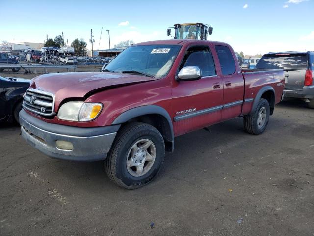 5TBBT44112S223974 - 2002 TOYOTA TUNDRA ACCESS CAB RED photo 1
