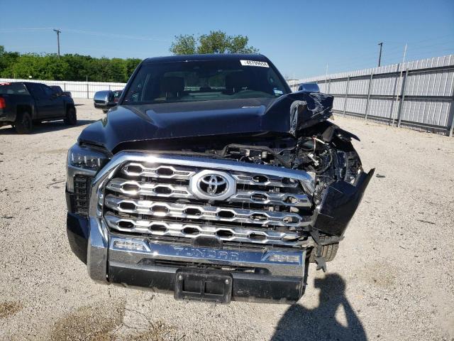 5TFMA5DB9PX111963 - 2023 TOYOTA TUNDRA CREWMAX PLATINUM ლურჯი ფოტო 5