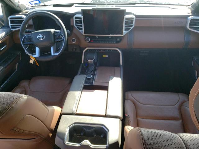 5TFMA5DB9PX111963 - 2023 TOYOTA TUNDRA CREWMAX PLATINUM ლურჯი ფოტო 8