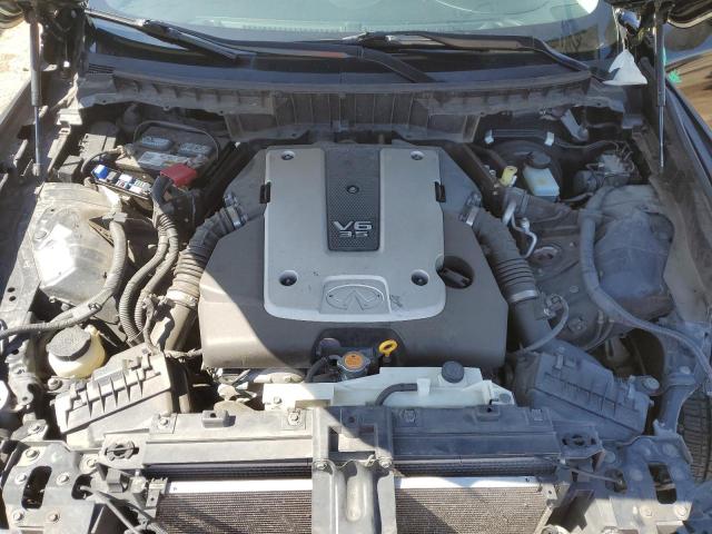 JNKAJ09E48M303401 - 2008 INFINITI EX35 BASE Սև լուսանկար 11