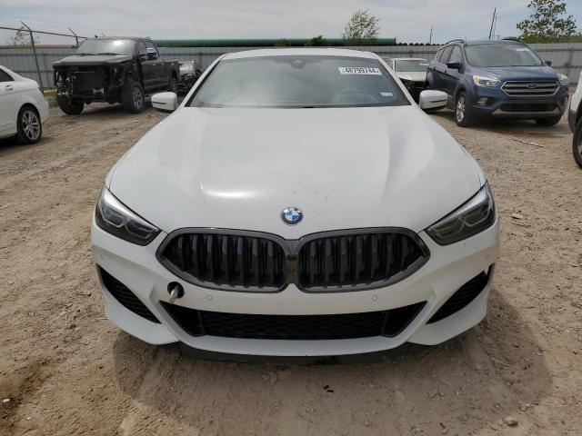 WBABC4C03MCF61722 - 2021 BMW M850XI WHITE photo 5