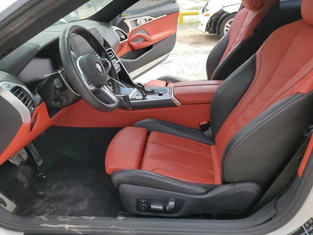 WBABC4C03MCF61722 - 2021 BMW M850XI WHITE photo 7