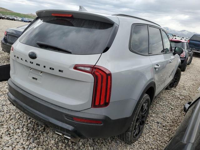 5XYP3DHC3MG181011 - 2021 KIA TELLURIDE EX SILVER photo 3