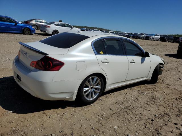 JNKBV61F98M271416 - 2008 INFINITI G35 WHITE photo 3