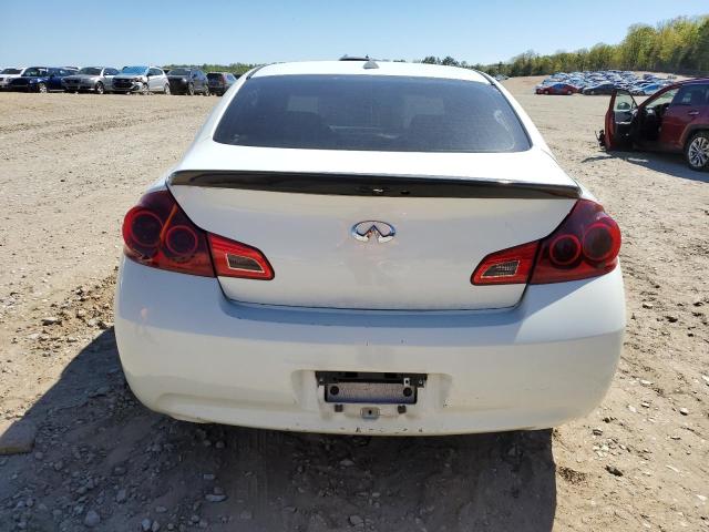 JNKBV61F98M271416 - 2008 INFINITI G35 WHITE photo 6