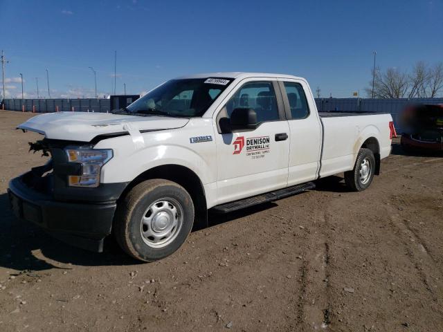 1FTEX1CF0HKC98203 - 2017 FORD F150 SUPER CAB WHITE photo 1