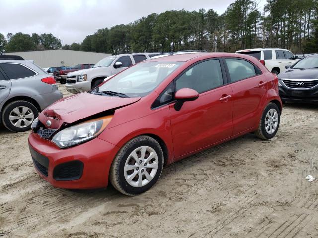 KNADM5A32E6362201 - 2014 KIA RIO LX RED photo 1