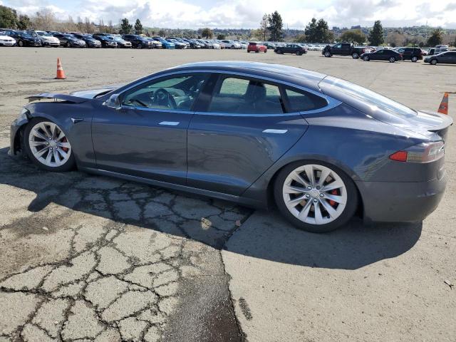 5YJSA1E41GF173254 - 2016 TESLA MODEL S SILVER photo 2