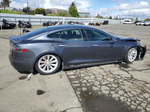 5YJSA1E41GF173254 - 2016 TESLA MODEL S SILVER photo 3
