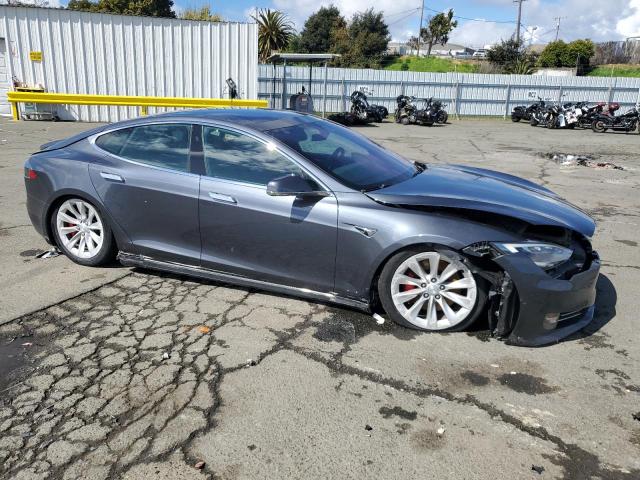 5YJSA1E41GF173254 - 2016 TESLA MODEL S SILVER photo 4