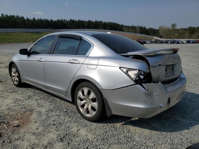 1HGCP26878A151748 - 2008 HONDA ACCORD EXL SILVER photo 2