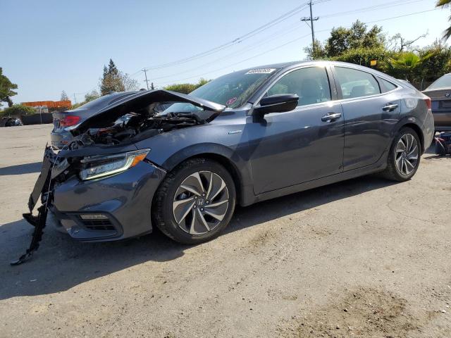 19XZE4F98LE001544 - 2020 HONDA INSIGHT TOURING BLUE photo 1