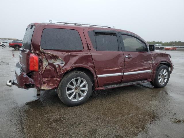 5N3ZA0NE3AN901024 - 2010 INFINITI QX56 BURGUNDY photo 3