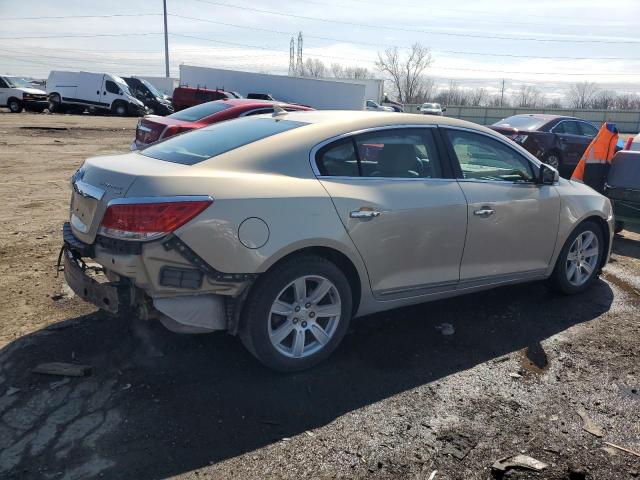 1G4GC5EG1AF150086 - 2010 BUICK LACROSSE CXL GOLD photo 3