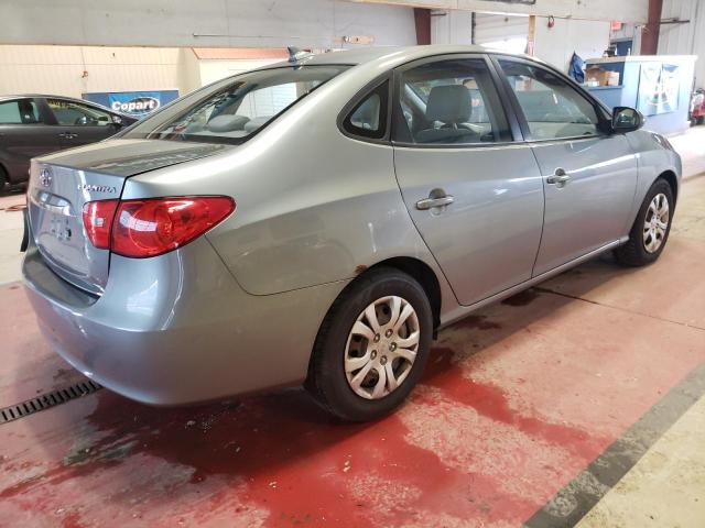 KMHDU4AD2AU158229 - 2010 HYUNDAI ELANTRA BLUE GRAY photo 3