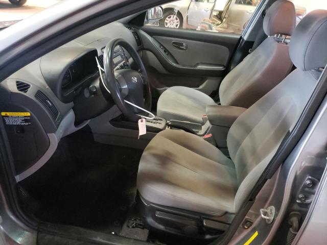 KMHDU4AD2AU158229 - 2010 HYUNDAI ELANTRA BLUE GRAY photo 7