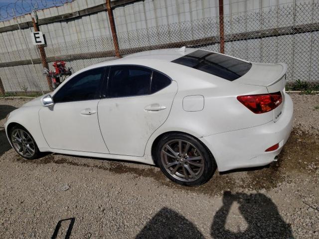 JTHBK262085075267 - 2008 LEXUS IS 250 WHITE photo 2