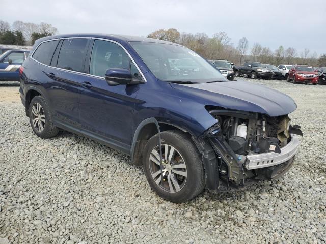 5FNYF5H43HB010606 - 2017 HONDA PILOT EX BLUE photo 4