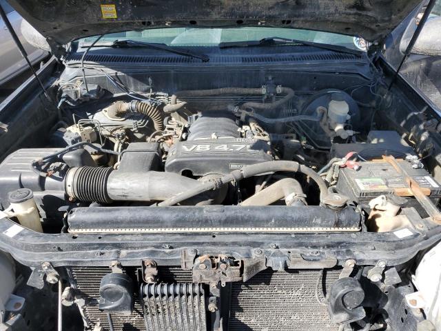 5TBBT44145S464674 - 2005 TOYOTA TUNDRA ACCESS CAB SR5 BLACK photo 11