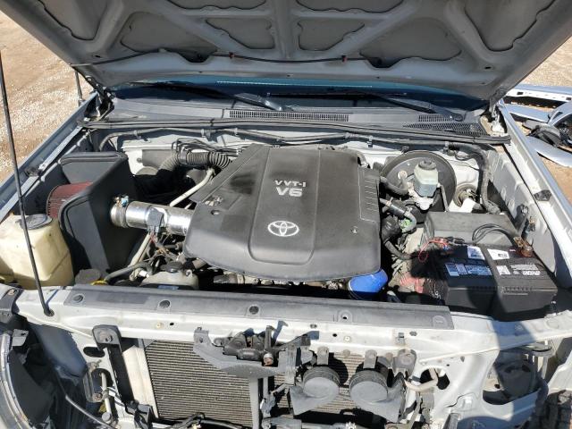 5TEJU62N55Z093836 - 2005 TOYOTA TACOMA DOUBLE CAB PRERUNNER SILVER photo 11