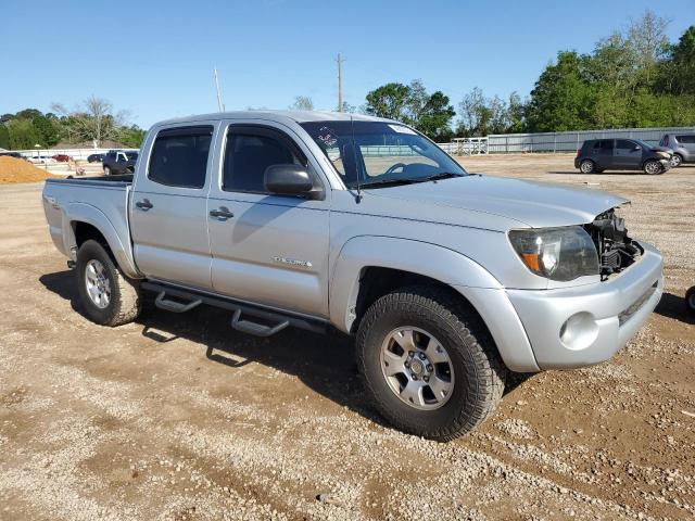 5TEJU62N55Z093836 - 2005 TOYOTA TACOMA DOUBLE CAB PRERUNNER SILVER photo 4