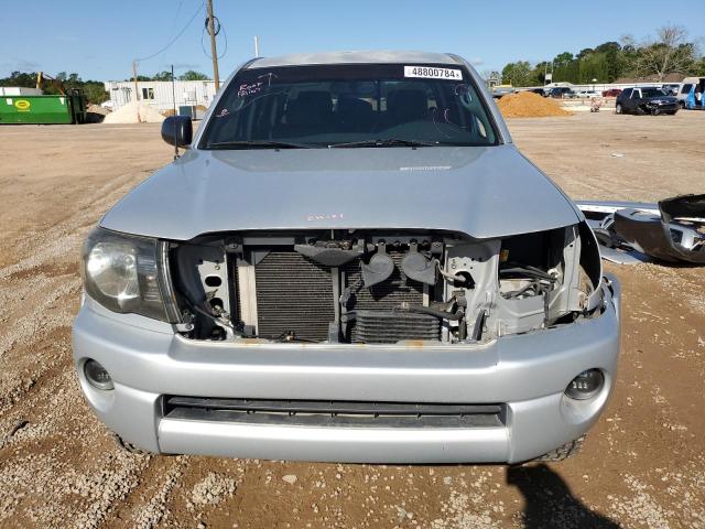 5TEJU62N55Z093836 - 2005 TOYOTA TACOMA DOUBLE CAB PRERUNNER SILVER photo 5
