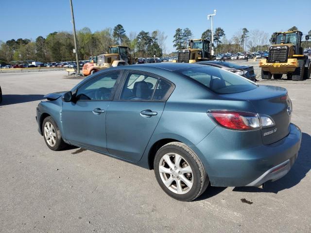 JM1BL1SG4A1230541 - 2010 MAZDA 3 I BLUE photo 2