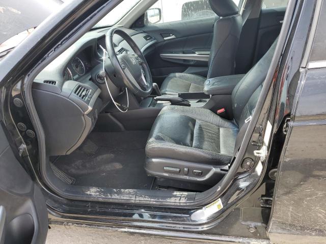 1HGCP36809A011936 - 2009 HONDA ACCORD EXL BLACK photo 7