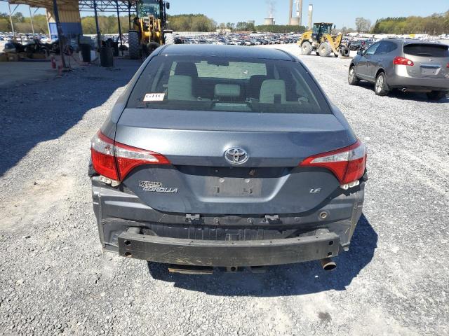 2T1BURHE5EC034286 - 2014 TOYOTA COROLLA L GRAY photo 6