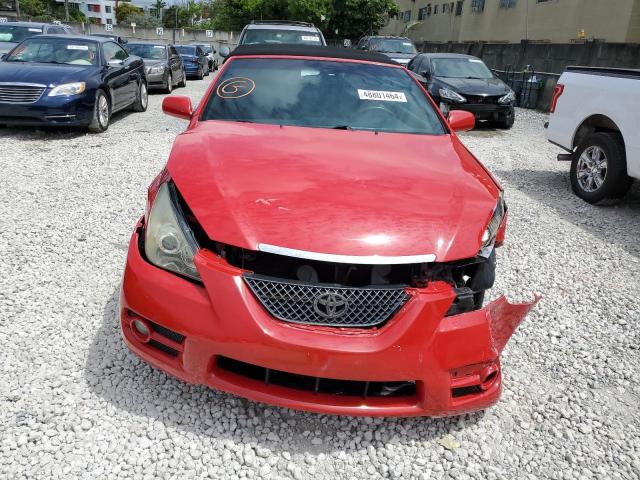 4T1FA38P27U124165 - 2007 TOYOTA CAMRY SOLA SE RED photo 5