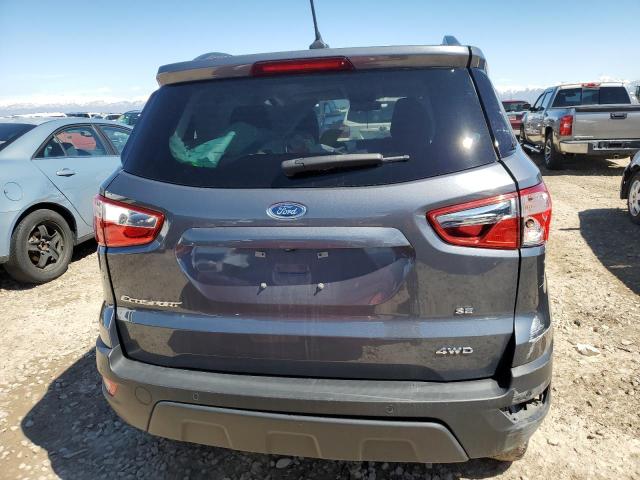 MAJ6S3GLXLC314317 - 2020 FORD ECOSPORT SE GRAY photo 6