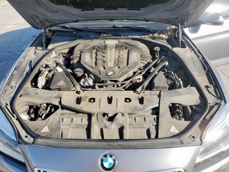 WBA6D4C59GD976999 - 2016 BMW 650 I GRAN COUPE GRAY photo 11