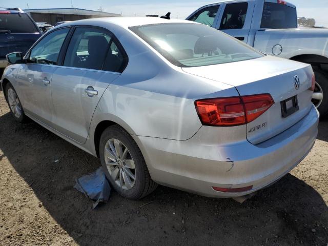 3VWLA7AJ1FM281321 - 2015 VOLKSWAGEN JETTA TDI SILVER photo 2