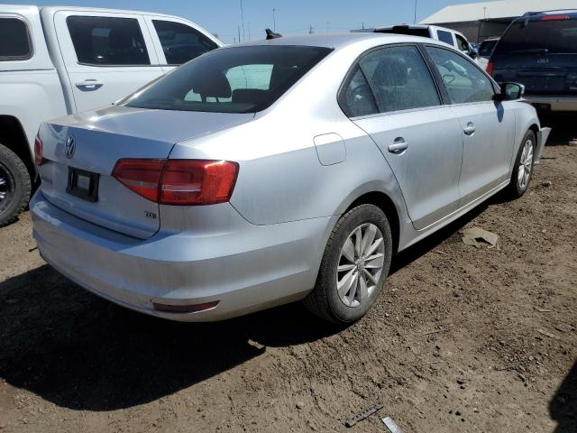 3VWLA7AJ1FM281321 - 2015 VOLKSWAGEN JETTA TDI SILVER photo 3