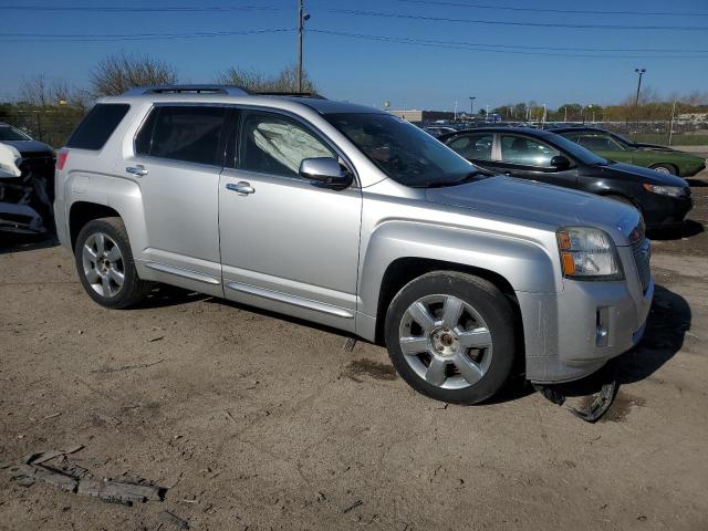 2GKFLYE37D6369183 - 2013 GMC TERRAIN DENALI SILVER photo 4