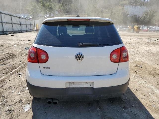 WVWEV71K47W047183 - 2007 VOLKSWAGEN NEW GTI WHITE photo 6