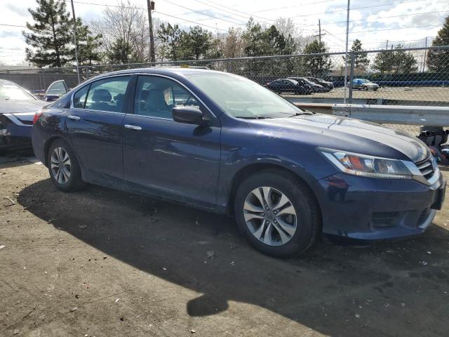 1HGCR2F30EA211797 - 2014 HONDA ACCORD LX BLUE photo 4